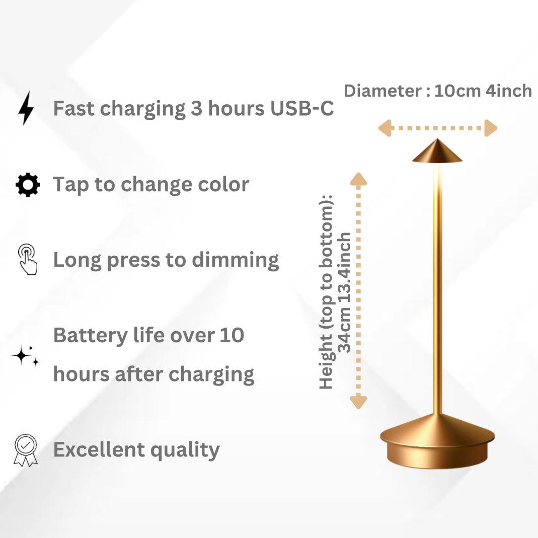 Table lamp Shanghai - Lights Stockholm -Modern cordless LED table lamp with touch sensor – Lights Stockholm(Modern trådlös LED-bordslampa med touchsensor – Luminária de mesa LED sem fio moderna com sensor de toque – Moderni langaton LED-pöytälamppu kosketusanturilla – Moderne trådløs LED-bordlampe med berøringssensor – Moderne trådløs LED-bordlampe med touch-funktion – Moderna lámpara de mesa LED inalámbrica con sensor táctil – Moderne kabellose LED-Tischlampe mit Touch-Sensor)