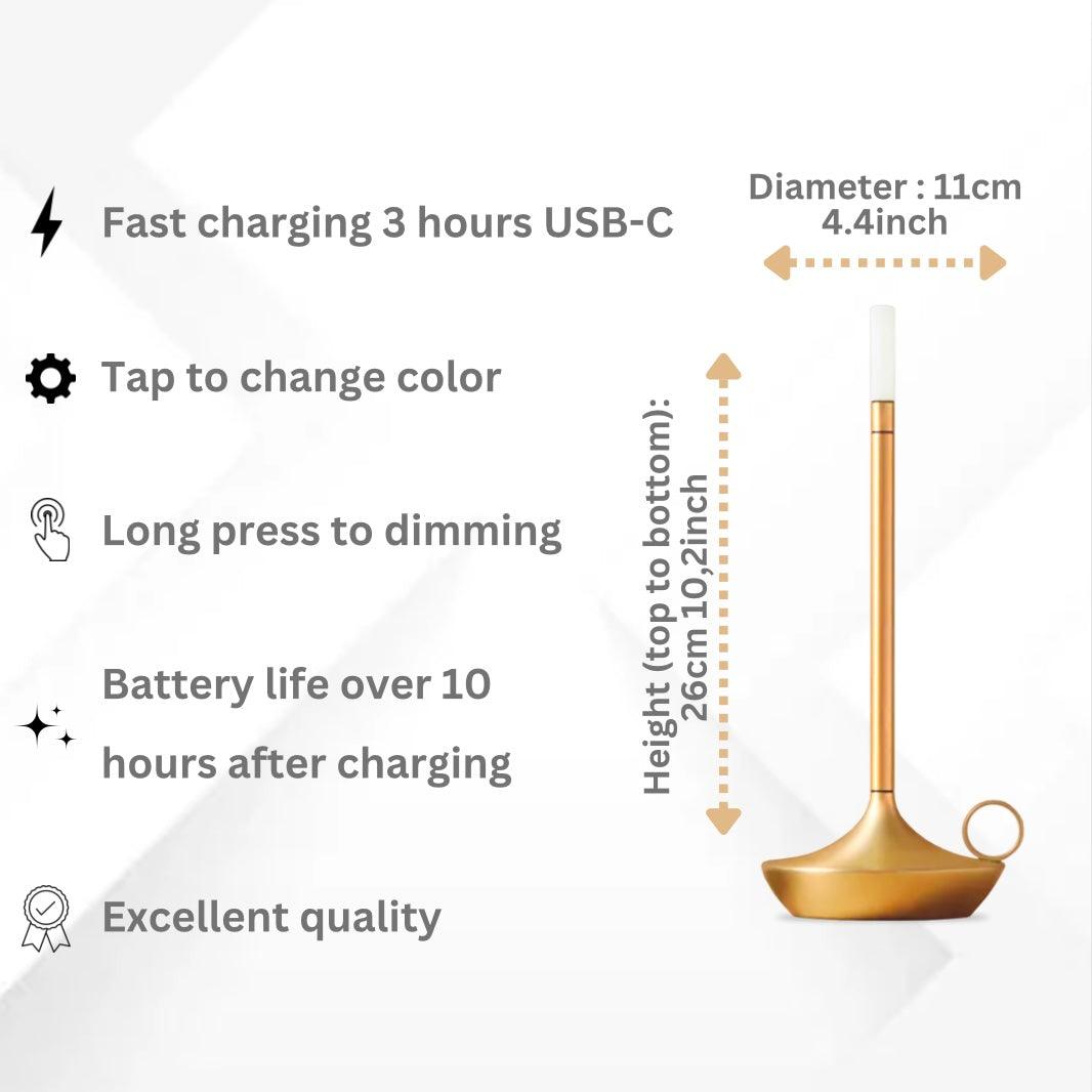 Table lamp Tibet - Lights Stockholm -Modern cordless LED table lamp with touch sensor – Lights Stockholm(Modern trådlös LED-bordslampa med touchsensor – Luminária de mesa LED sem fio moderna com sensor de toque – Moderni langaton LED-pöytälamppu kosketusanturilla – Moderne trådløs LED-bordlampe med berøringssensor – Moderne trådløs LED-bordlampe med touch-funktion – Moderna lámpara de mesa LED inalámbrica con sensor táctil – Moderne kabellose LED-Tischlampe mit Touch-Sensor)