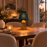 Lampu Meja Boleh Cas Semula Stockholm Classic Gold - Baldu Spruce