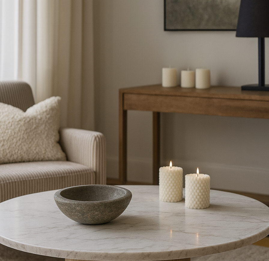 Bubbles Candle (Set of 2)