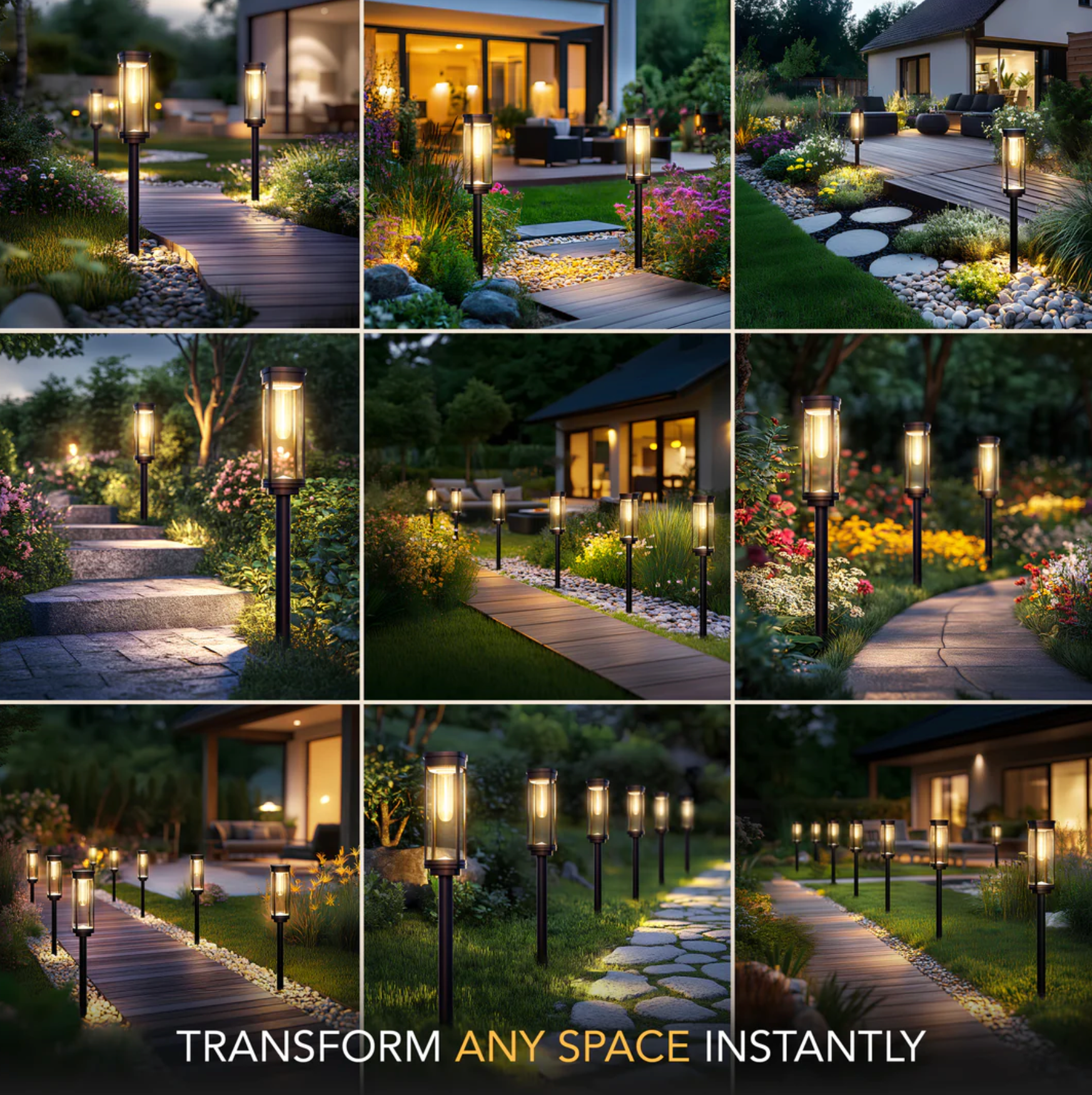 Stockholm Glow Path Lights