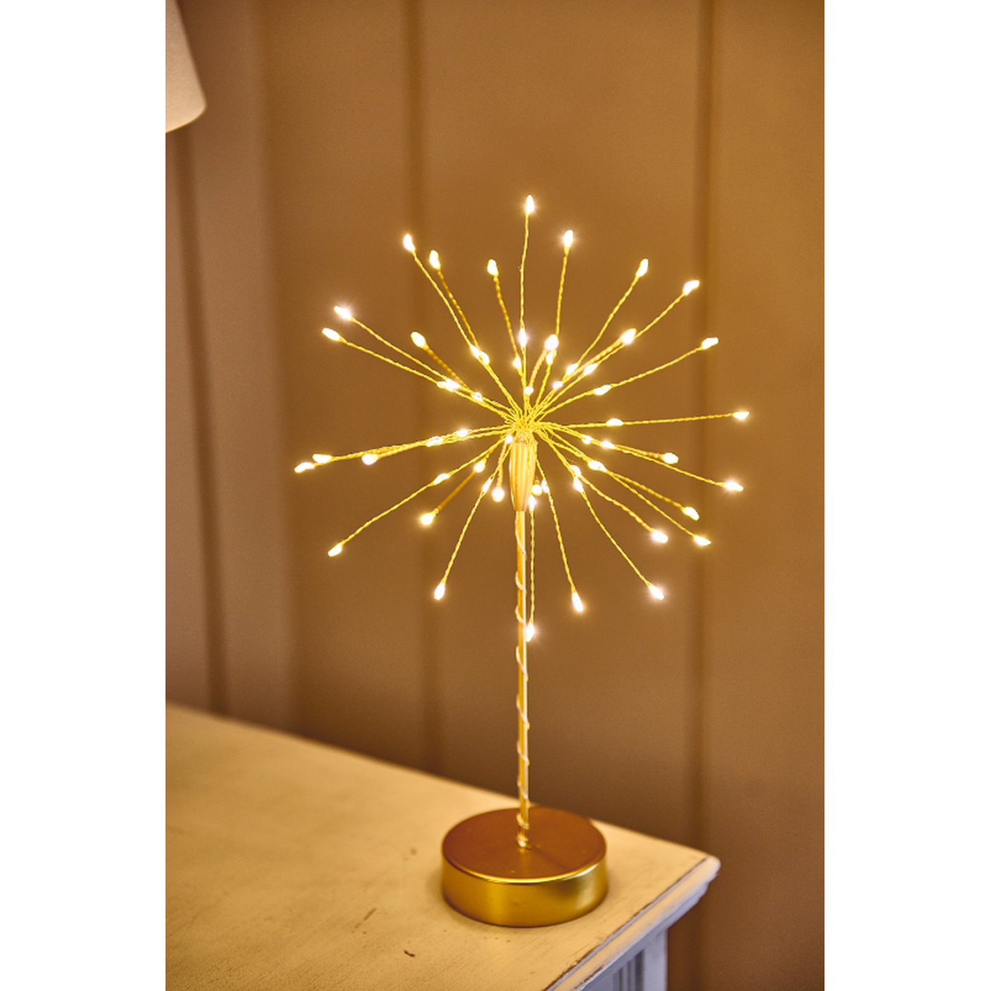 x6 Mini decorazione da tavolo Starburst Gold