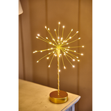 x6 Mini decorazione da tavolo Starburst Gold