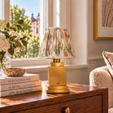 Lampu Meja Boleh Cas Semula Stockholm Classic Gold - Kabus Botani