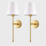 Stockholm Gold Wall Sconce (Set of 2)