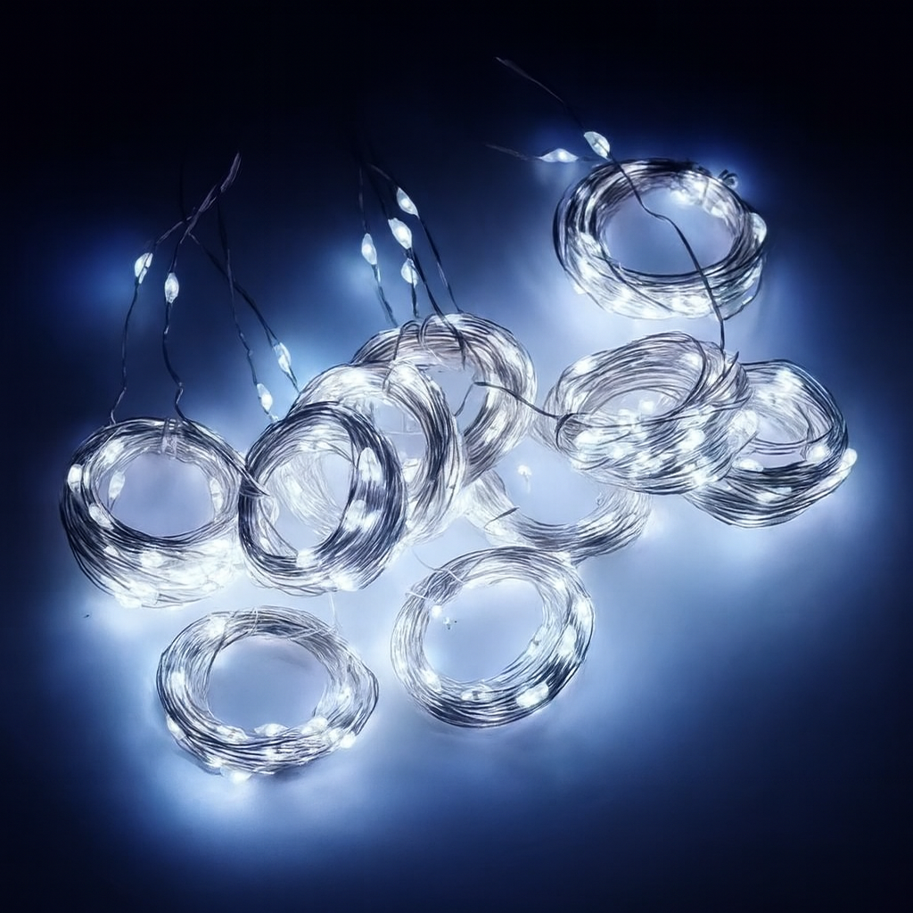 Nordic Luxe LED String Curtain