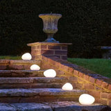 x12 Solar Glass Pebble Lights