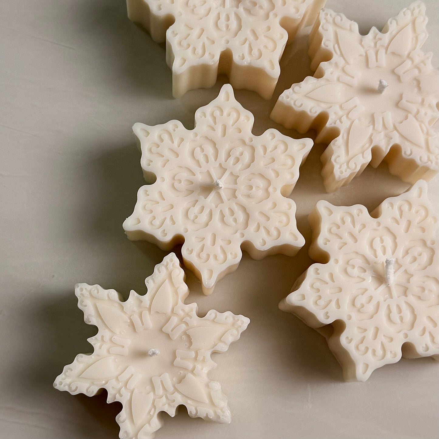 Snowflake Candle (Set of 5)