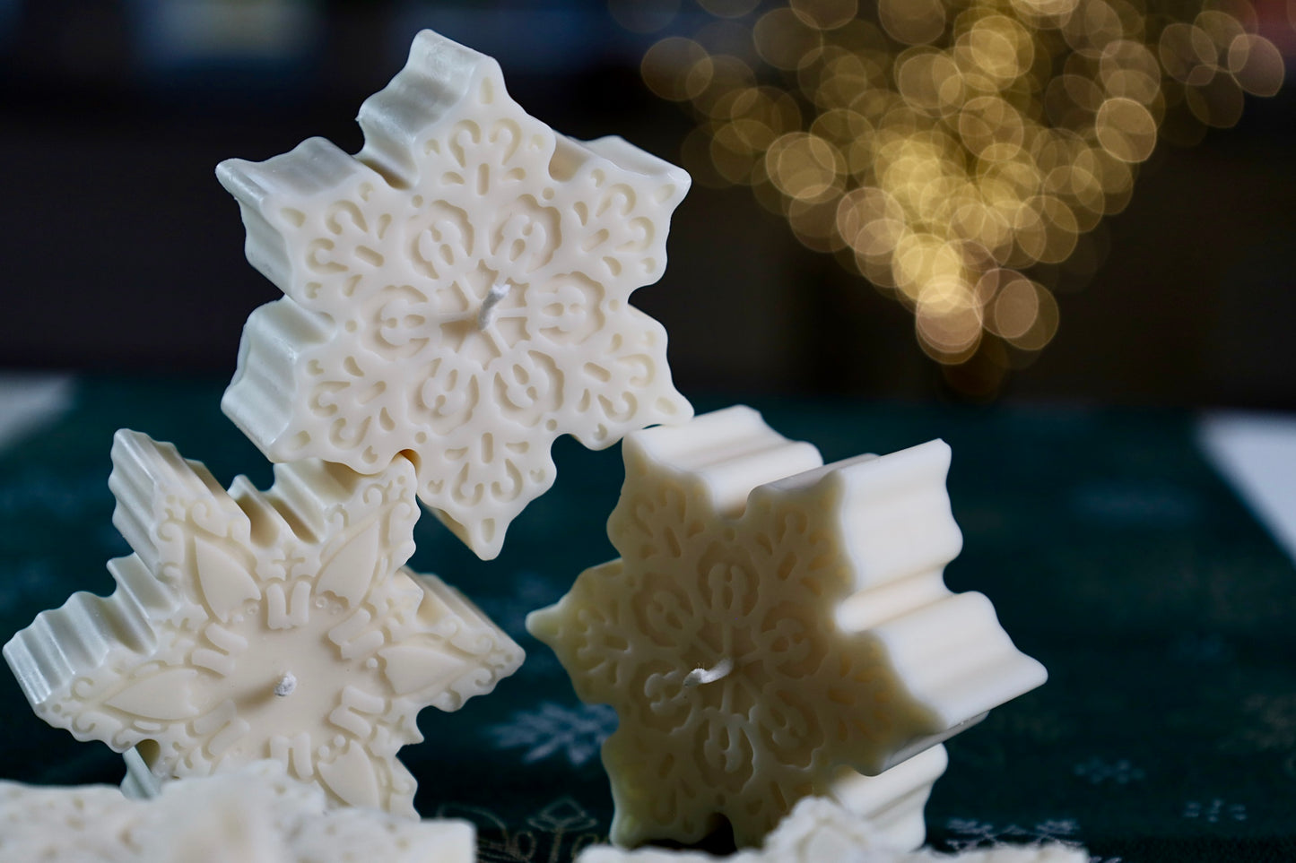 Snowflake Candle (Set of 5)