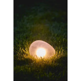 x12 Solar Glass Pebble Lights