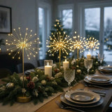x6 Mini decorazione da tavolo Starburst Gold